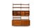 Wall System in Teak by Kai Kristiansen for Feldballes Furniture Factory, 1960s, Set of 12 1