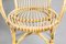 Mid-Century Rattan Chairs, 1950s, Set of 4 6