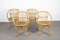 Mid-Century Rattan Chairs, 1950s, Set of 4 3