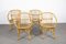 Mid-Century Rattan Chairs, 1950s, Set of 4, Image 3