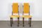 Italienische Moderne Stühle aus Nussholz, 1960er, 2er Set 5