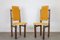 Chaises Modernes en Noyer, Italie, 1960s, Set de 2 1