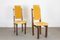 Italienische Moderne Stühle aus Nussholz, 1960er, 2er Set 2