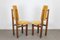 Italian Modern Walnut Chairs, 1960s, Set of 2 3