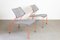 Grau Orange Stühle für Ikea, 2er Set 2