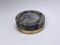 Italian Grey Vide Poche Ashtray in Marble and Brass, 1960 2