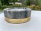 Italian Grey Vide Poche Ashtray in Marble and Brass, 1960 4