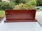 French Letter Holder in Brown Leather and Brass, 1950 7