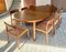 Dining Table & Chairs by Niels O Moller for J.L. Mollers, Set of 9 1