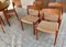 Dining Table & Chairs by Niels O Moller for J.L. Mollers, Set of 9 10
