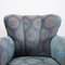 Armchairs with Foam Padding, Italy, 1950s, Set of 2 3