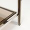 Center Table in Metal, Brass & Glass, Italy, 1970s, Image 8