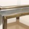 Center Table in Metal, Brass & Glass, Italy, 1970s 6