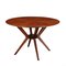 Mahogany Side Table, Italy, 1950s 1