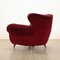 Vintage Velvet Lounge Chair 7