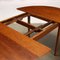 Ausziehbarer Teak Tisch, Italien, 1960er 3