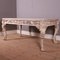 Carved & Bleached Oak Desk, Image 2