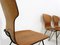 Mid-Century Italian Curved Teak Dining Chairs in Style of Carlo Ratti, Set of 5 5
