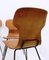 Mid-Century Italian Curved Teak Dining Chairs in Style of Carlo Ratti, Set of 5 14