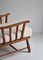 Pinewood & Sheepskin Lounge Chairs, Sweden, 1940s, Set of 2 10