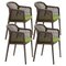 Canaletto Vienna Little Armchairs in Acid Green by Colé Italia, Set of 4 1