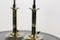 Belgian Brass and Chrome Table Lamps, 1970s, Set of 2 3