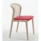 Vienna Chairs in Beech with Red Upholstery by Colé Italia, Set of 4 4