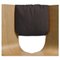 Cuscino Saddle nero per sedia Tria di Colé Italia, Immagine 1