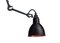 Lámpara de techo No. 302 en negro y cobre de Bernard-Albin Gras, Imagen 3