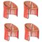 Coral Cartagenas Lounge Chairs by Sebastian Herkner, Set of 4 1