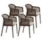 Canaletto Vienna Little Armchairs in Beige by Colé Italia, Set of 4, Image 1