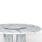 Tavolo da pranzo Delos rotondo in marmo di Giorgio Bonaguro, Immagine 4