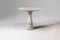 Silver & Travertine Marble Side Table by Alinea, Image 2
