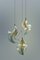 Hand-Painted Seafoam Sirenetta Pendant Lamp by Mirei Monticelli 1