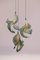 Hand-Painted Seafoam Sirenetta Pendant Lamp by Mirei Monticelli 4