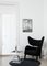 Poltrona My Own Chair in quercia e tessuto beige Sahco di Lassen, Immagine 4