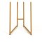 Canaletto High Back Joly Valet Stand Chair in Gold with Chartreuse Velvetworthy by Colé Italia, Image 5