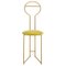 Canaletto High Back Joly Valet Stand Chair in Gold with Chartreuse Velvetworthy by Colé Italia, Image 1