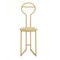 Canaletto High Back Joly Valet Stand Chair in Gold with Chartreuse Velvetworthy by Colé Italia 6