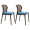 Canaletto Vienna Chairs in Light Blue by Colé Italia, Set of 2 1