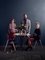 O Dining Table in Green Indio Marble and Black Steel by OX DENMARQ, Image 3