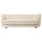 Smoked Oak Vilhelm Sofa in Moonlight Sheepskin by Lassen 1