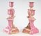 Late 19th Century Porcelain Candleholders, Set of 2 2