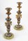 Late 19th Century Candleholders in Bronze Cloisonné, Set of 2 2