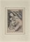 Louis Touchagues, The Posing Woman, Original Lithographie, Mitte des 20. Jahrhunderts 2