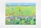 Maddalena Striglio, Meadow in Spring, Original Screen Print, Late 20th-Century 1