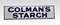Enamel Sign for Colman’s Starch 1