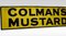 Panneau en Émail pour Colman's Mustard 2