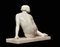 Escultura de doncella reclinada de mármol de Carrara, Imagen 7