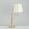 Adjustable Brass Table Lamp from Bergboms, Sweden, 1950s 5